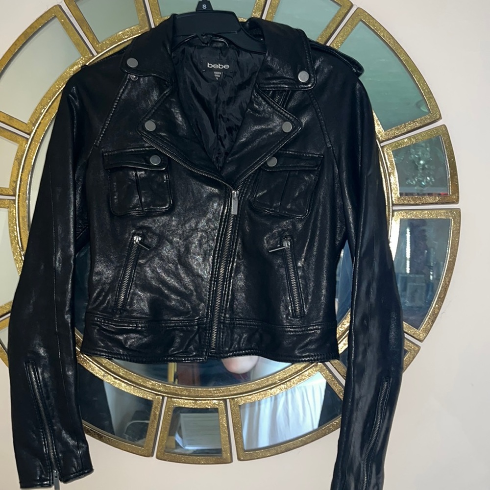 Bebe Leather Motorcycle jacket